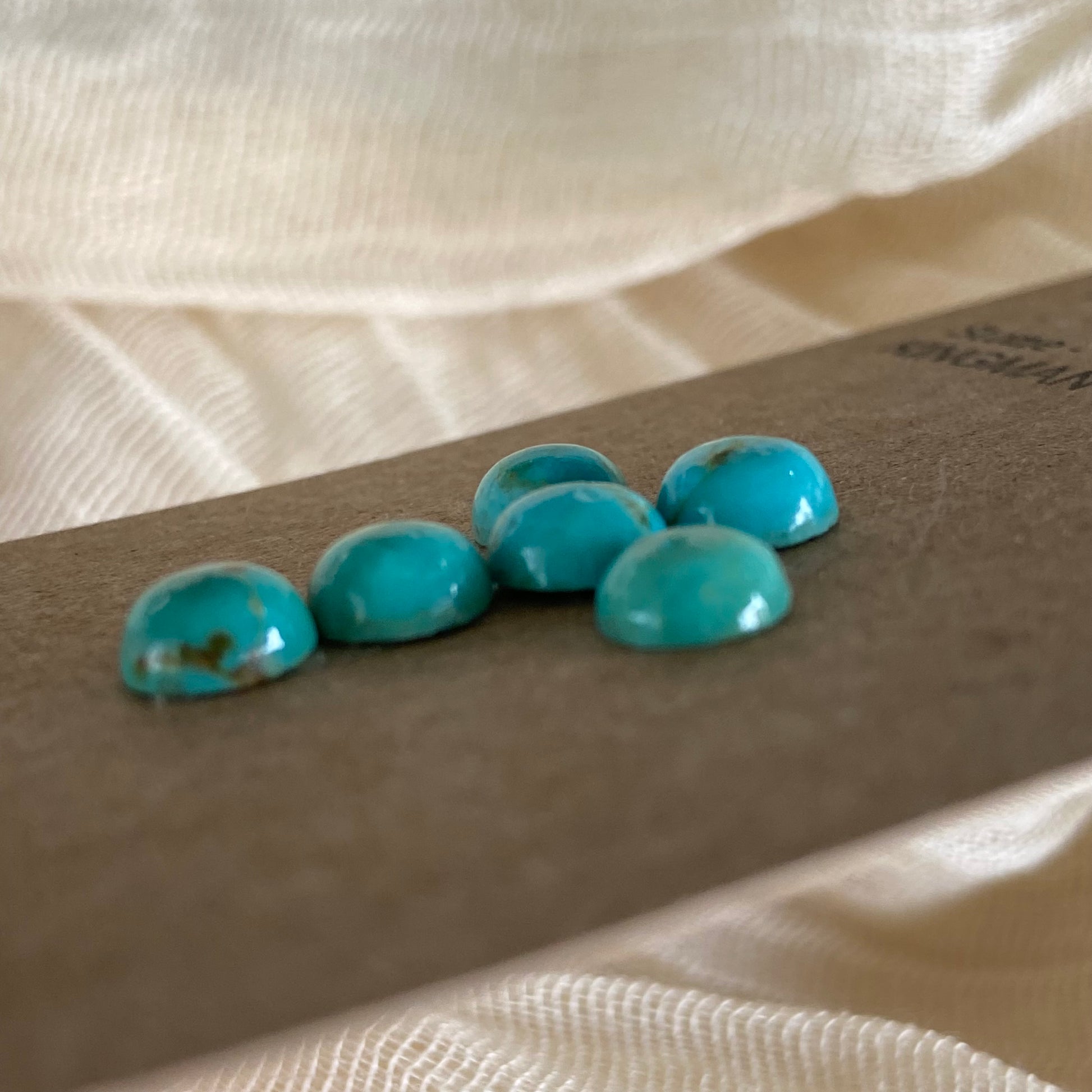 Kingman Turquoise Cabochon - KT133 1714ABF0-3380-4F61-A520-DF566DDF55D0 Brandedandwild.com