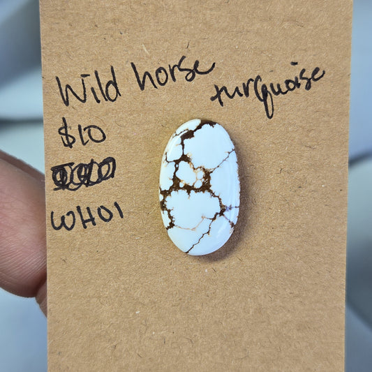 Wild Horse Turquoise Cabochon - WH01