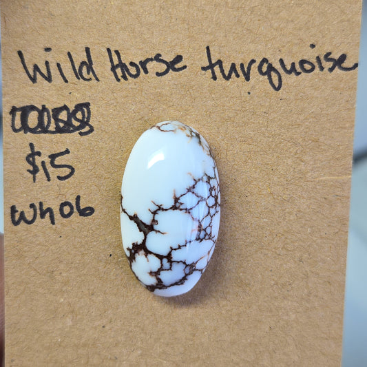 Wild Horse Turquoise Cabochon - WH06