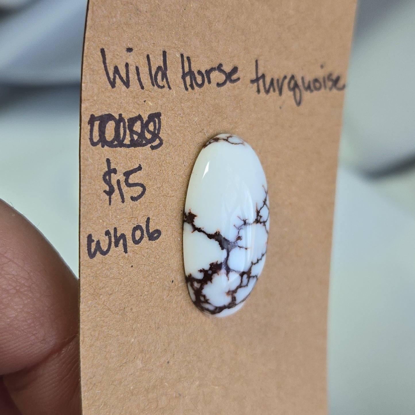 Wild Horse Turquoise Cabochon - WH06