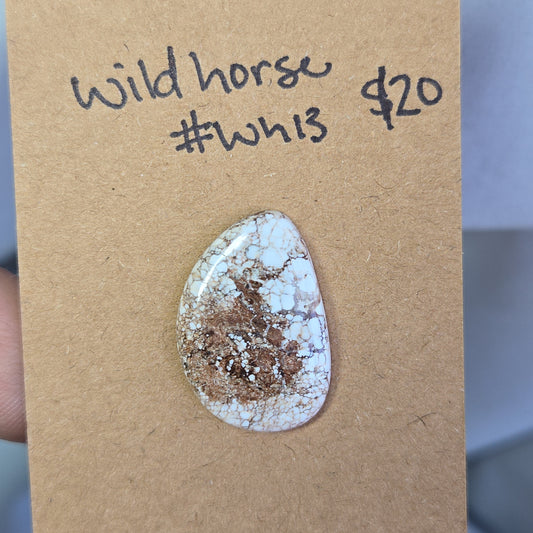 Wild Horse Turquoise Cabochon - WH13