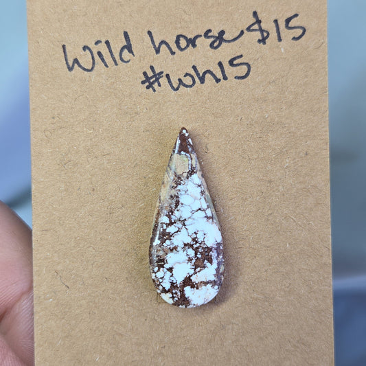 Wild Horse Turquoise Cabochon - WH15