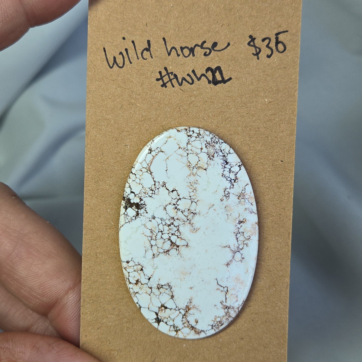 Wild Horse Turquoise Cabochon - WH22