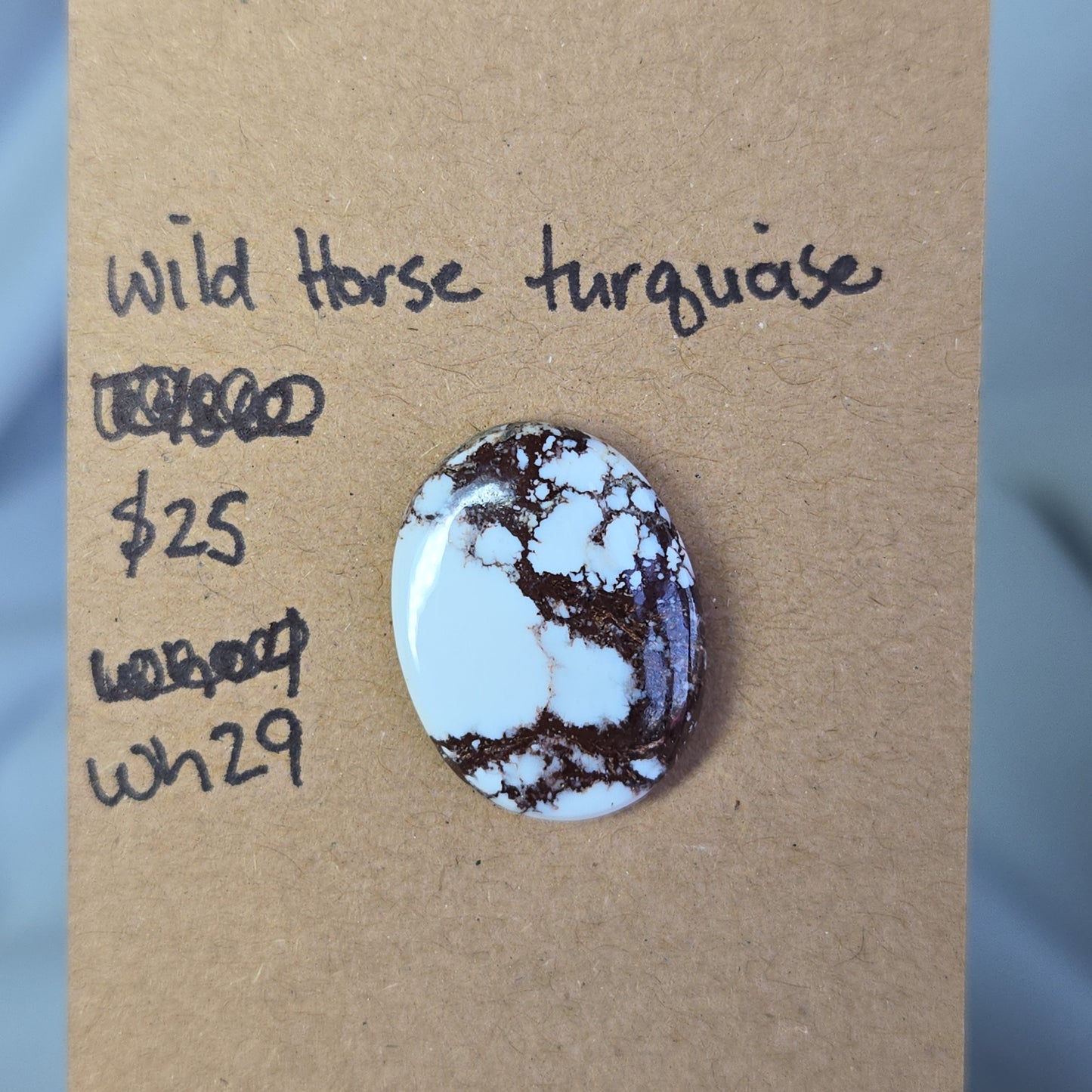 Wild Horse Turquoise Cabochon - WH29