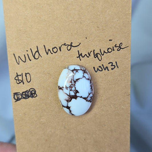 Wild Horse Turquoise Cabochon - WH31