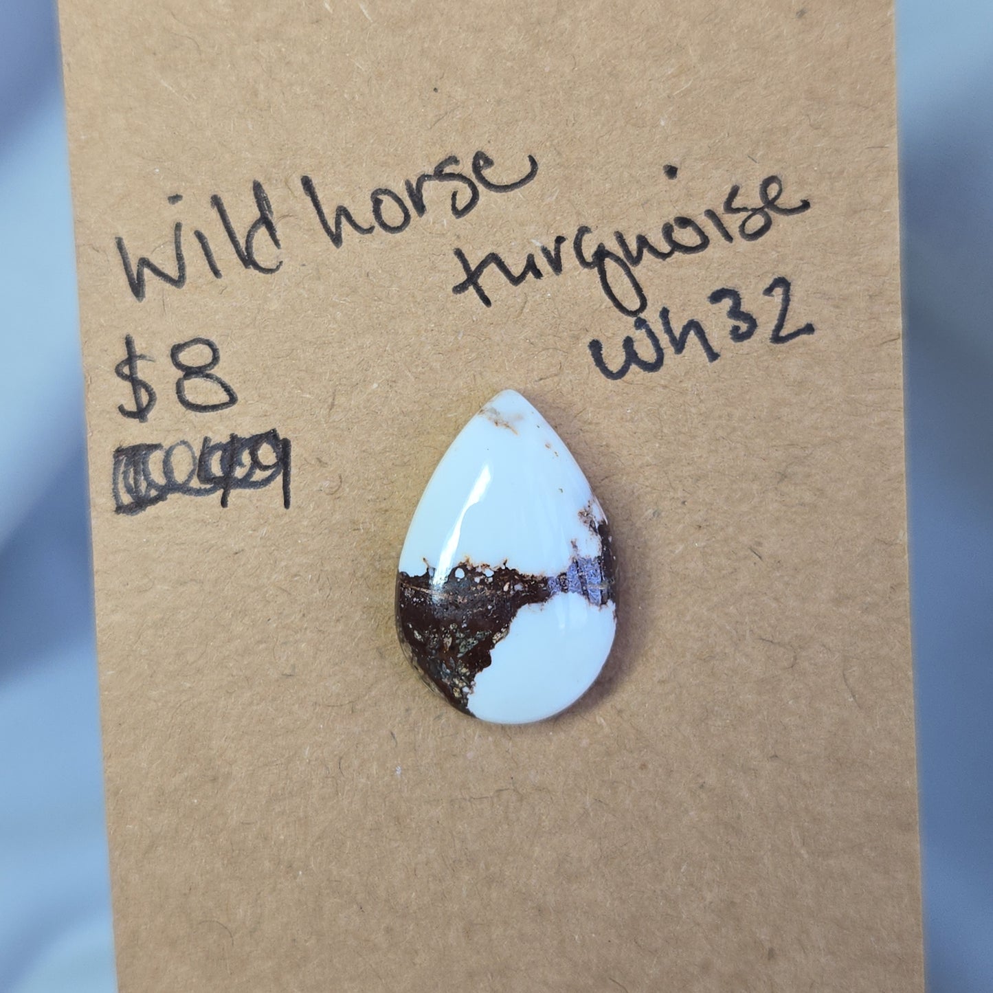 Wild Horse Turquoise Cabochon - WH32