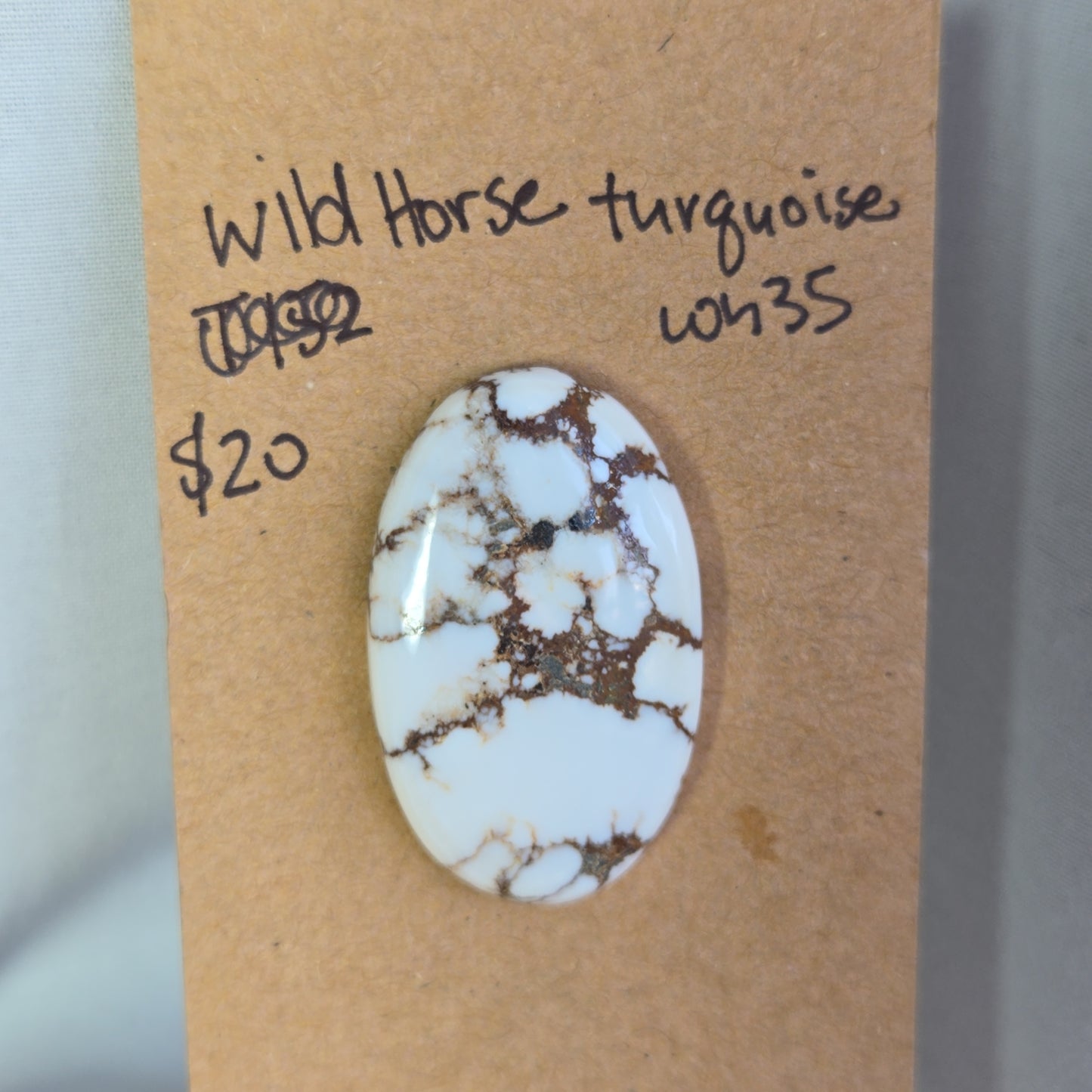 Wild Horse Turquoise Cabochon - WH35