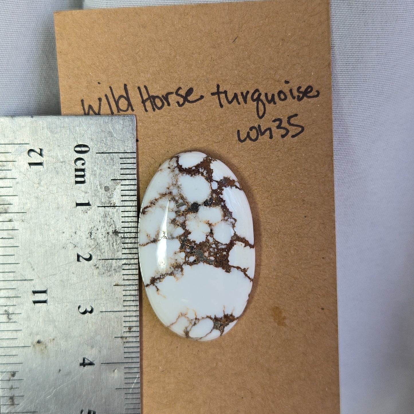 Wild Horse Turquoise Cabochon - WH35