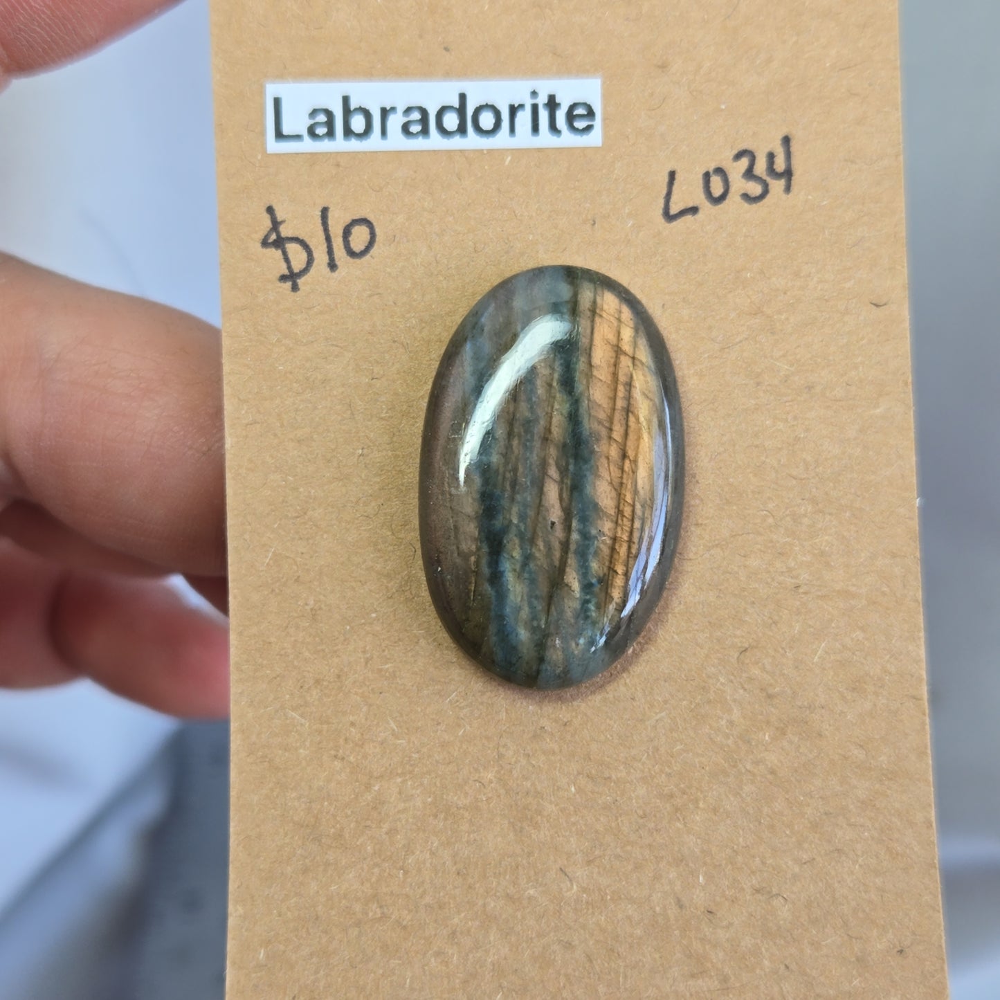 Labradorite Cabochon - L034