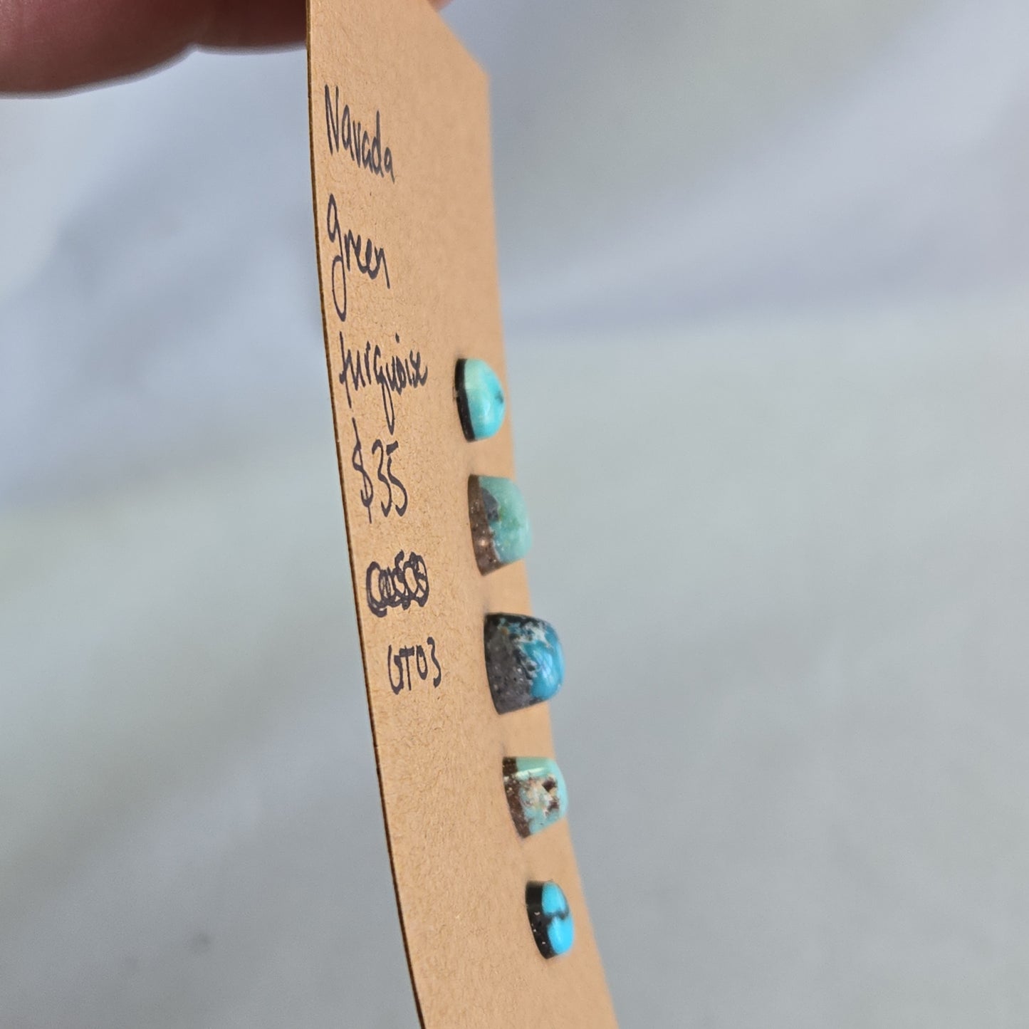 Nevada Green Turquoise Cabochon - GT03