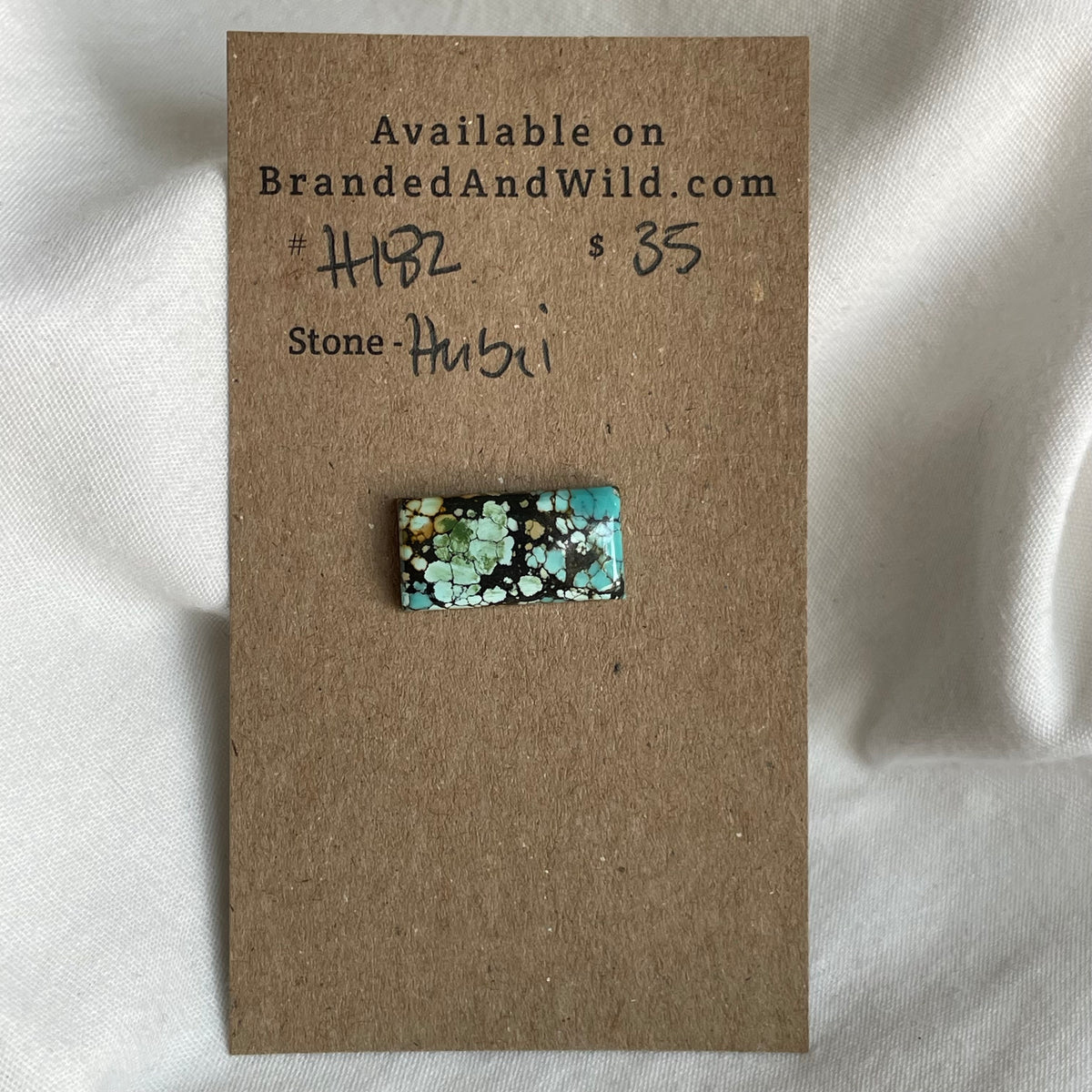 Hubei Turquoise Cabochon - H182 1716D337-A6F4-4200-A17B-BBB2D09699B7 Brandedandwild.com