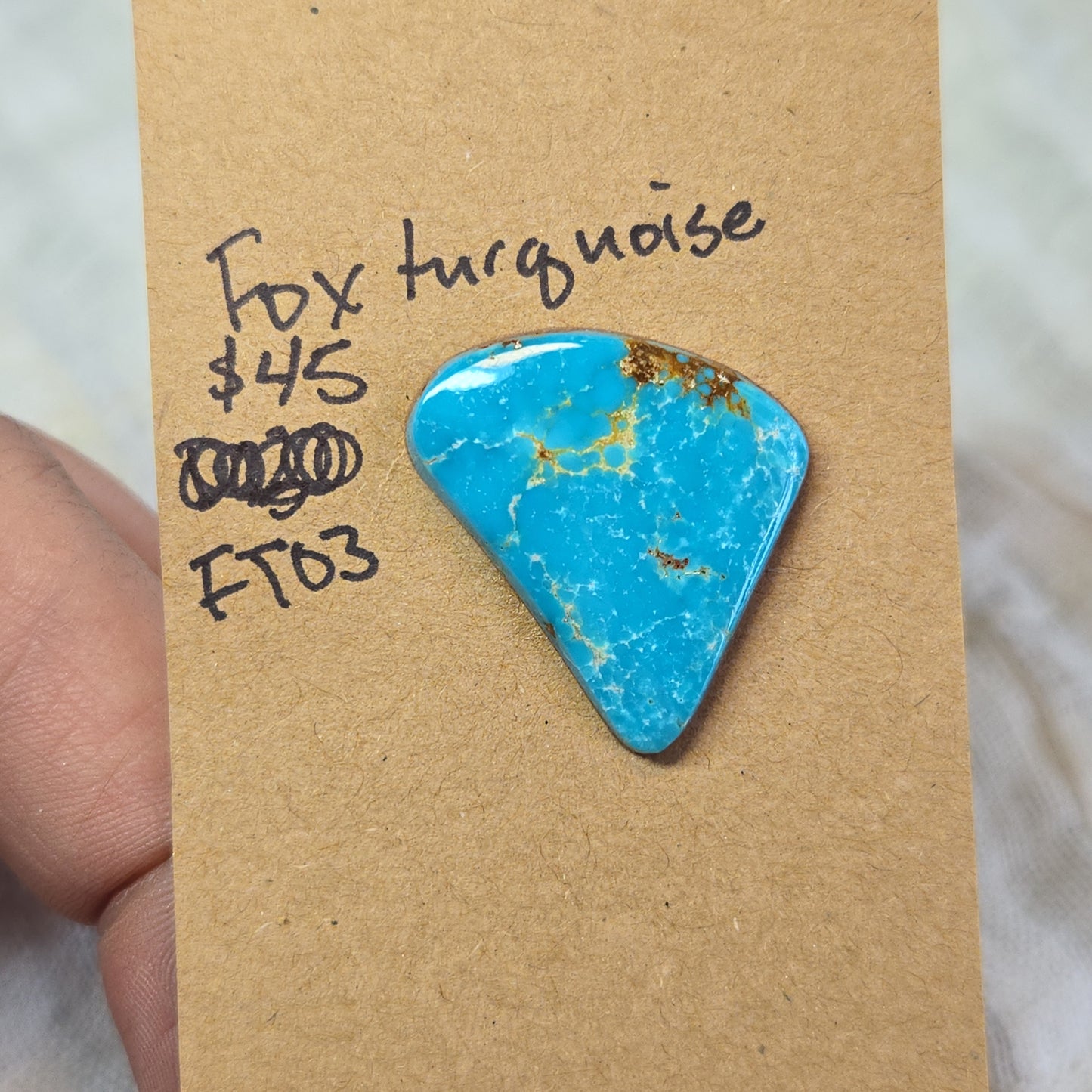 Fox Turquoise Cabochon - FT03