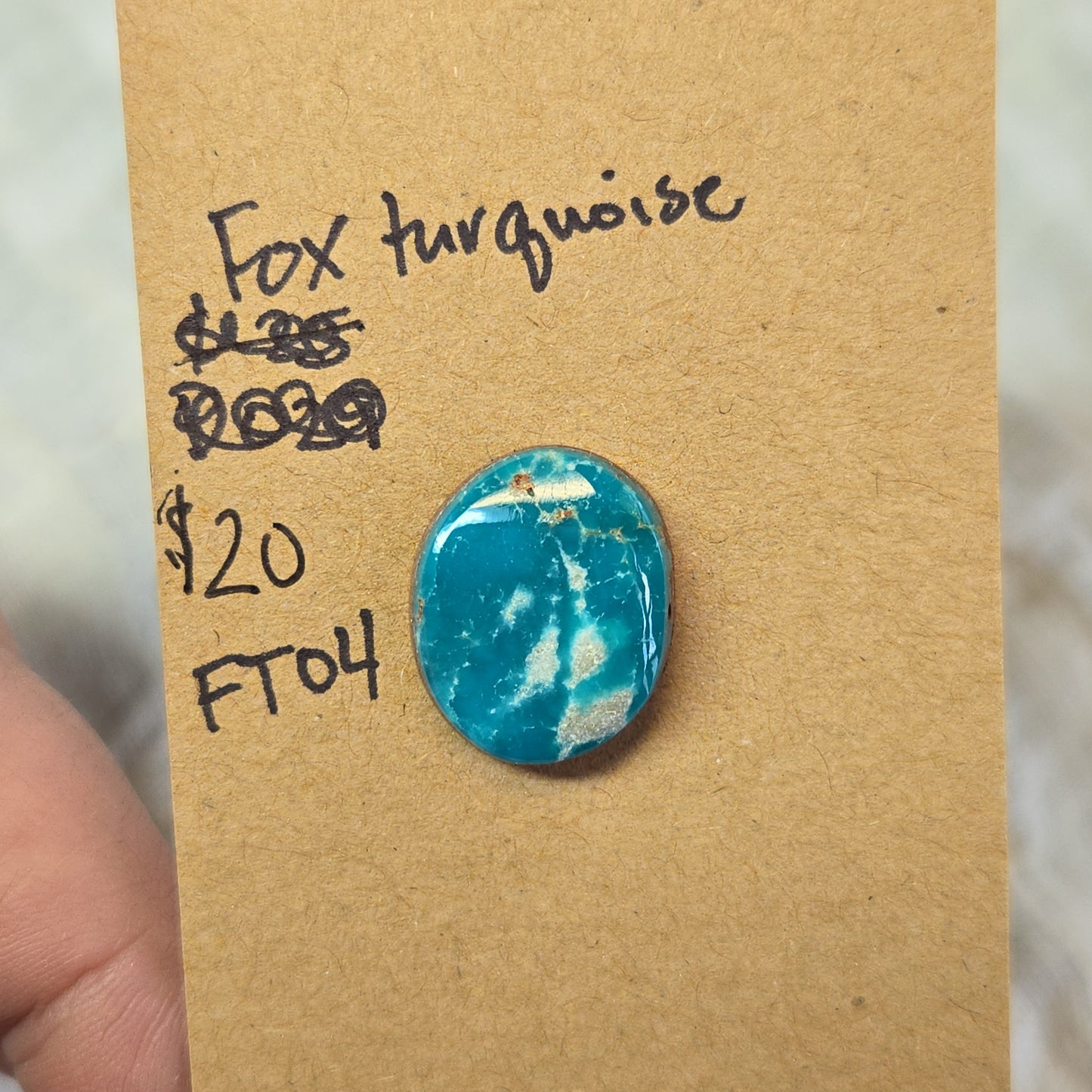 Fox Turquoise Cabochon - FT04