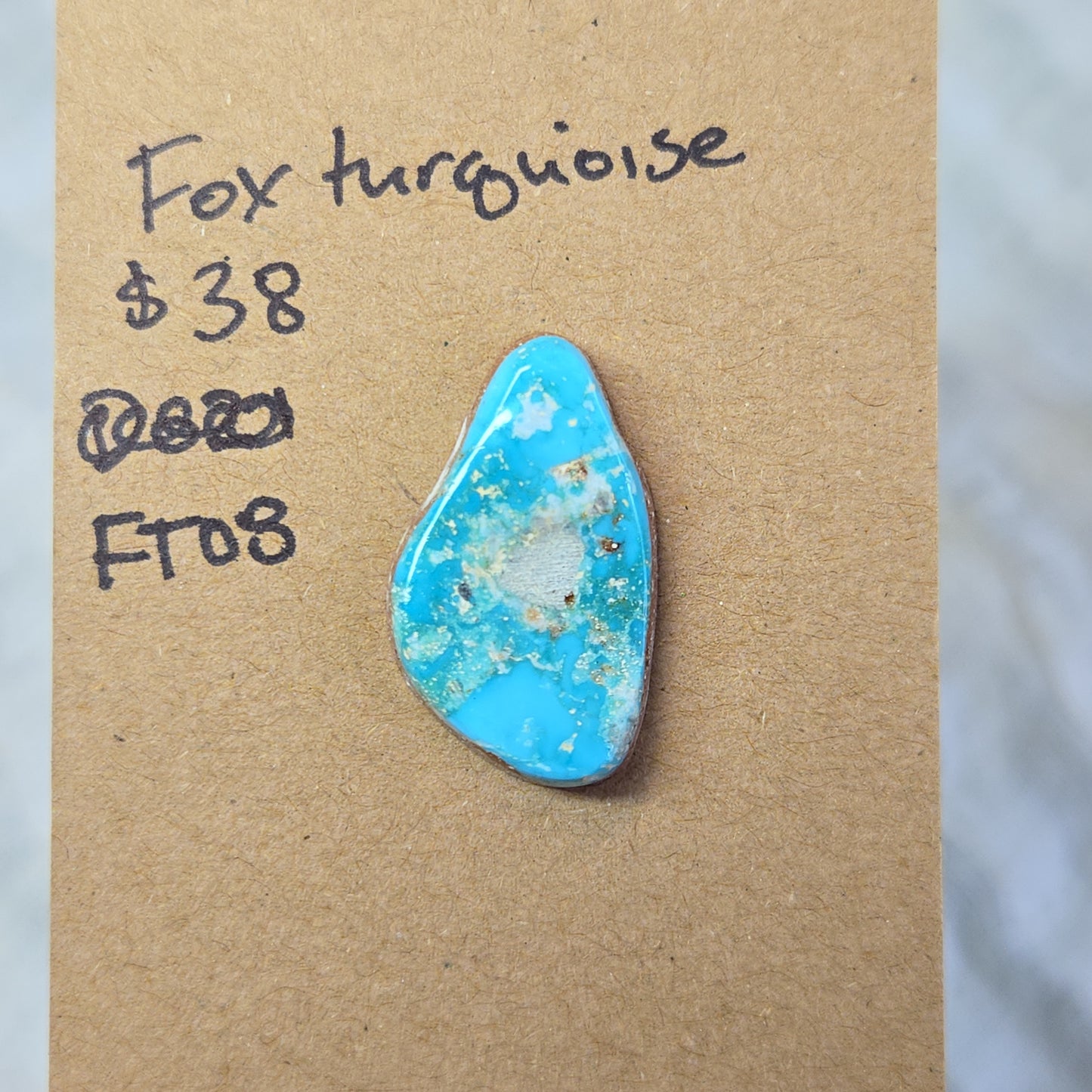 Fox Turquoise Cabochon - FT08