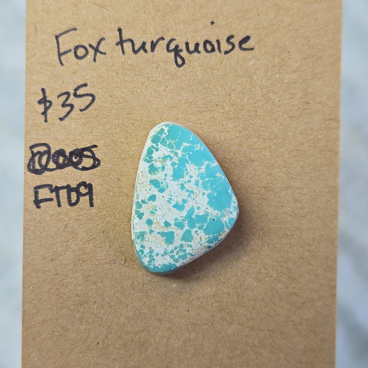 Fox Turquoise Cabochon - FT09