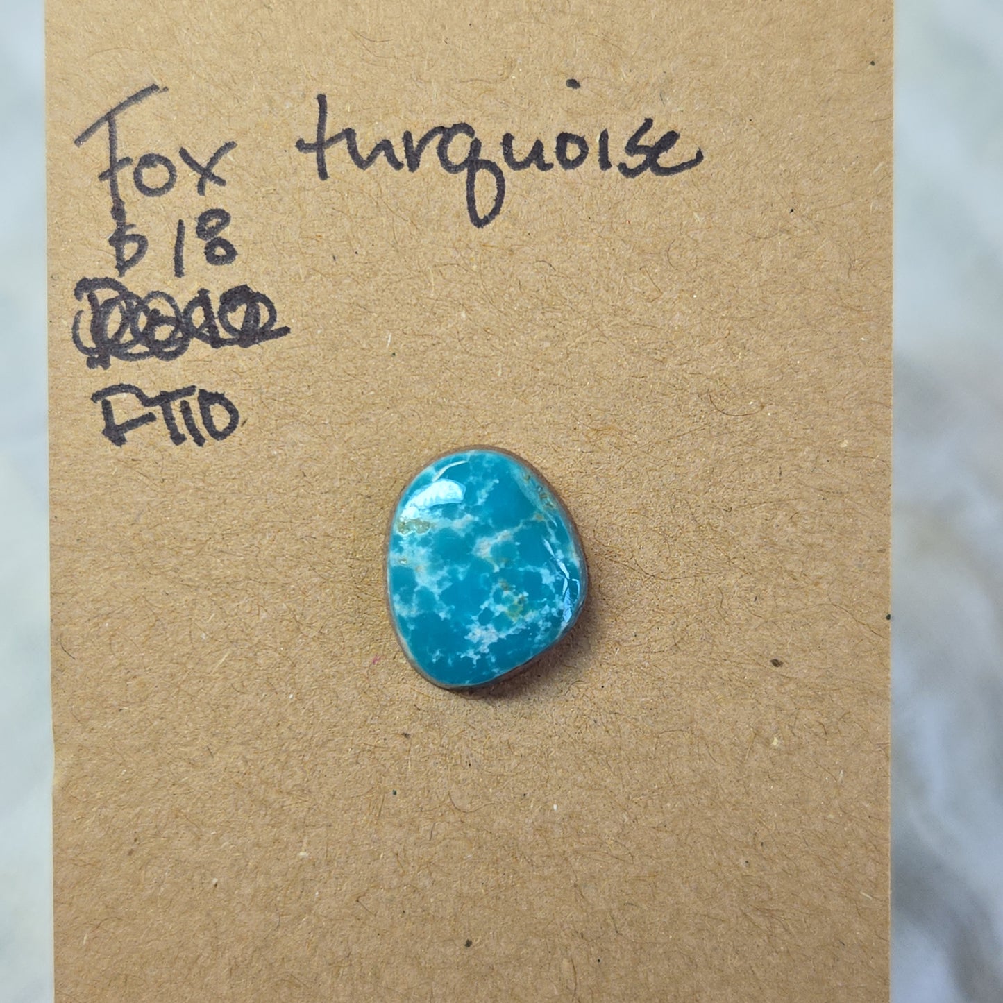 Fox Turquoise Cabochon - FT10