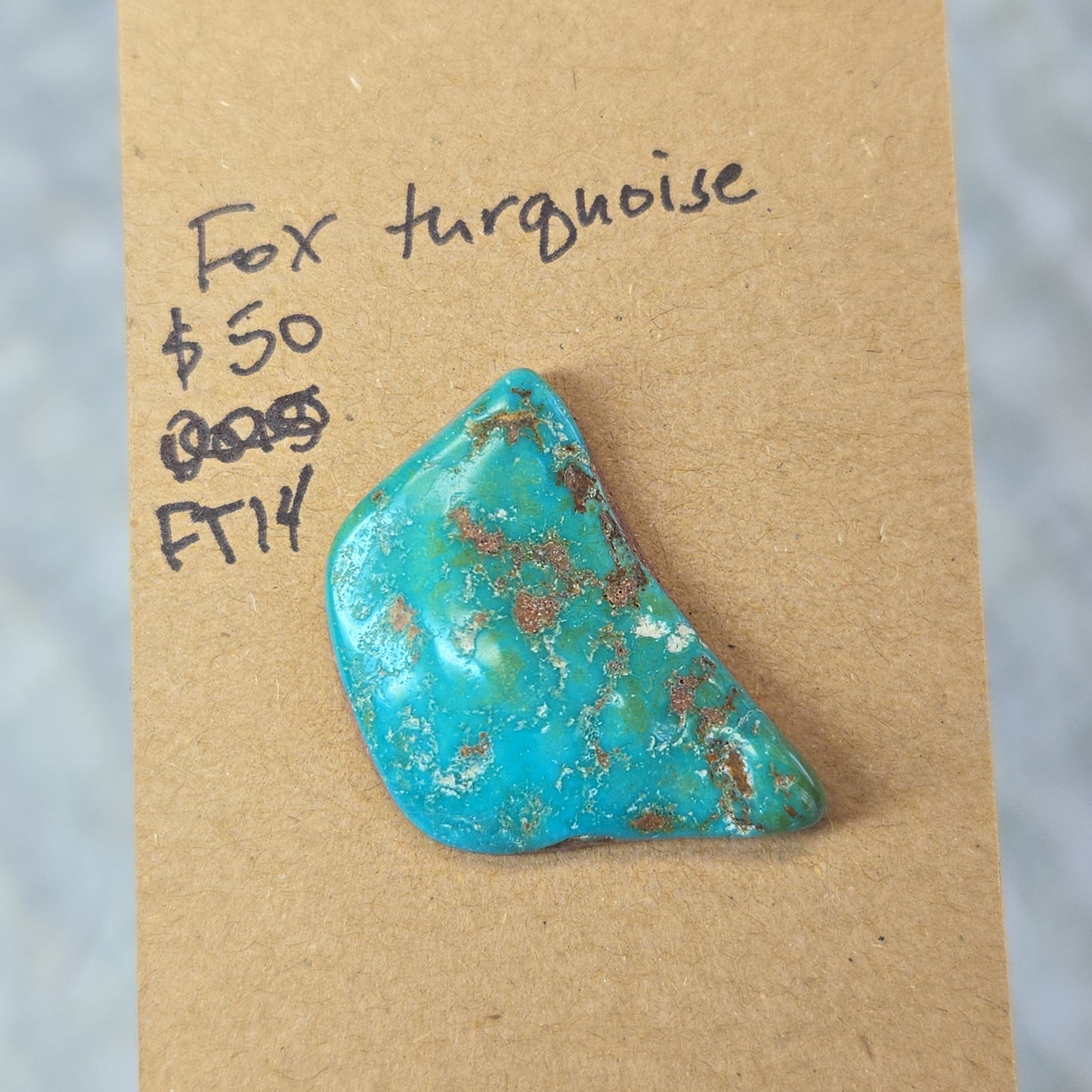 Fox Turquoise Cabochon - FT14