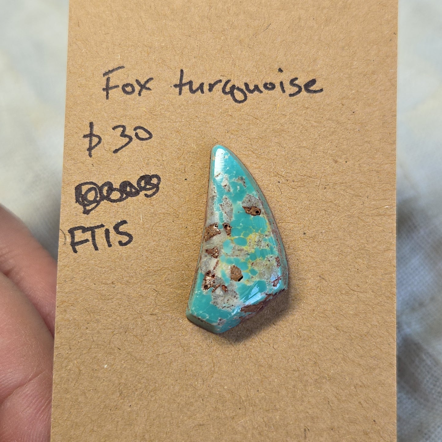 Fox Turquoise Cabochon - FT15