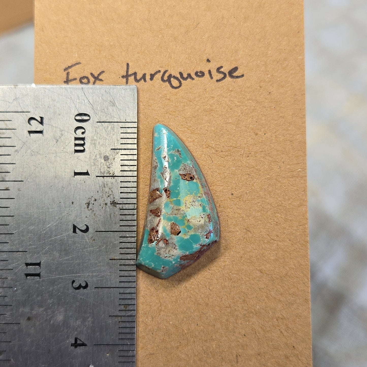 Fox Turquoise Cabochon - FT15