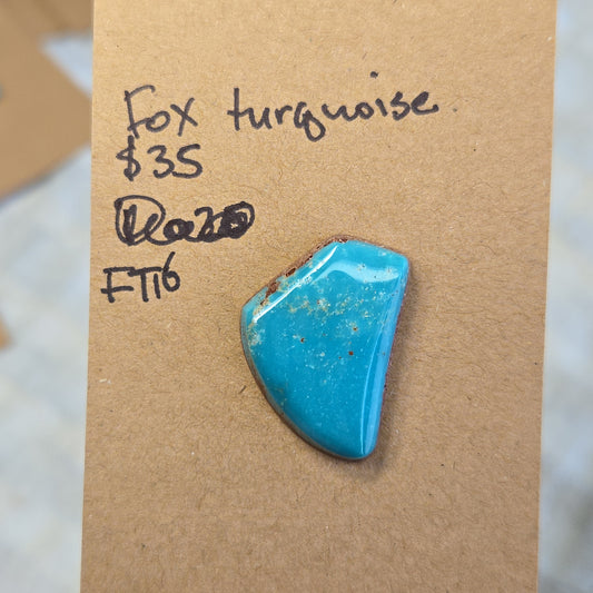 Fox Turquoise Cabochon - FT16