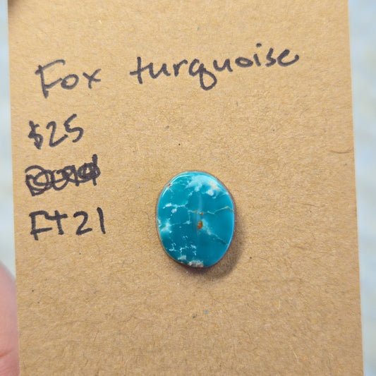 Fox Turquoise Cabochon - FT21