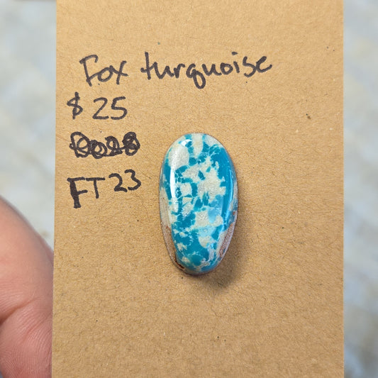 Fox Turquoise Cabochon - FT23