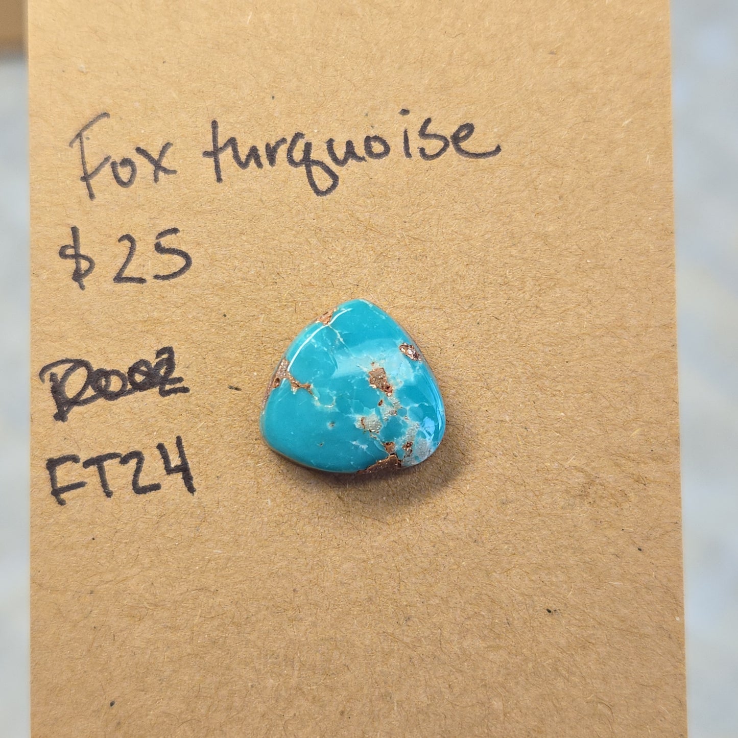 Fox Turquoise Cabochon - FT24