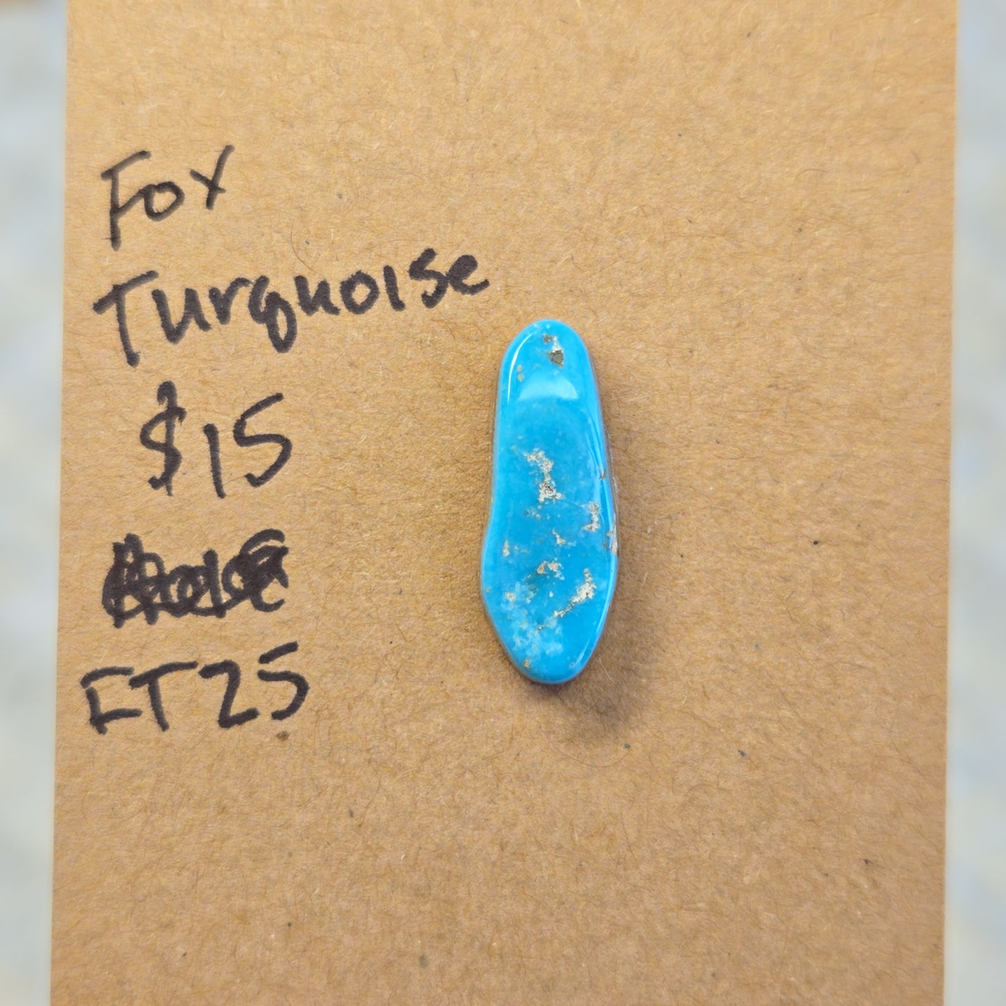 Fox Turquoise Cabochon - FT25