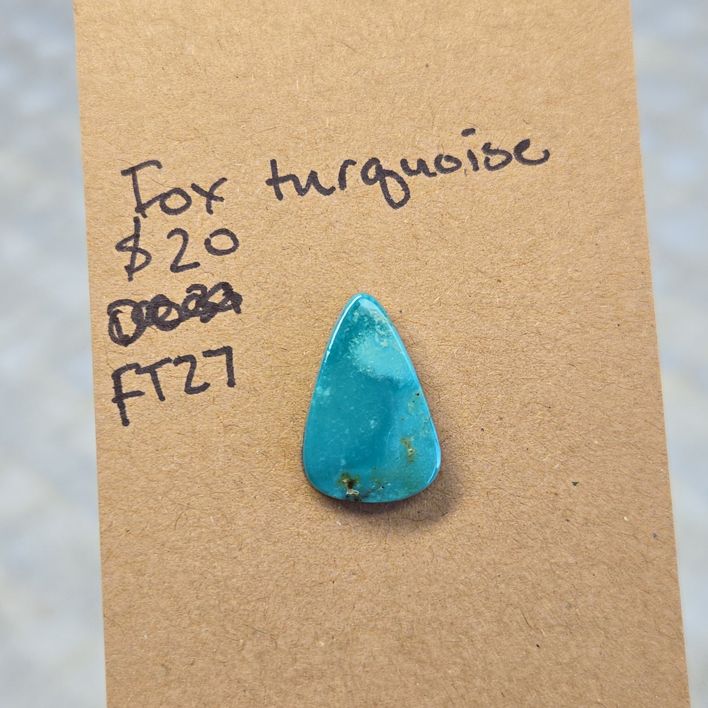 Fox Turquoise Cabochon - FT27