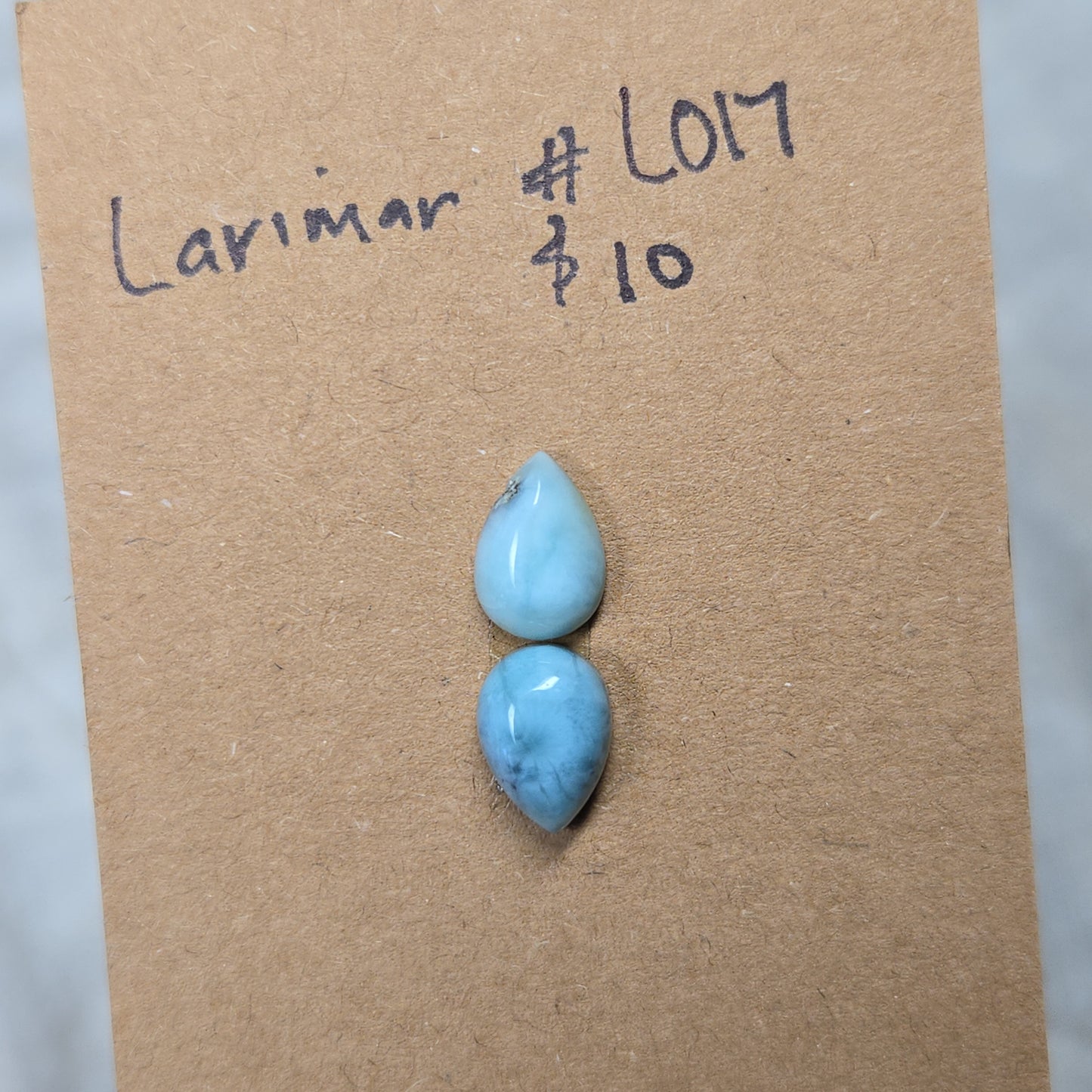 Larimar Cabochon (8x10) - L017