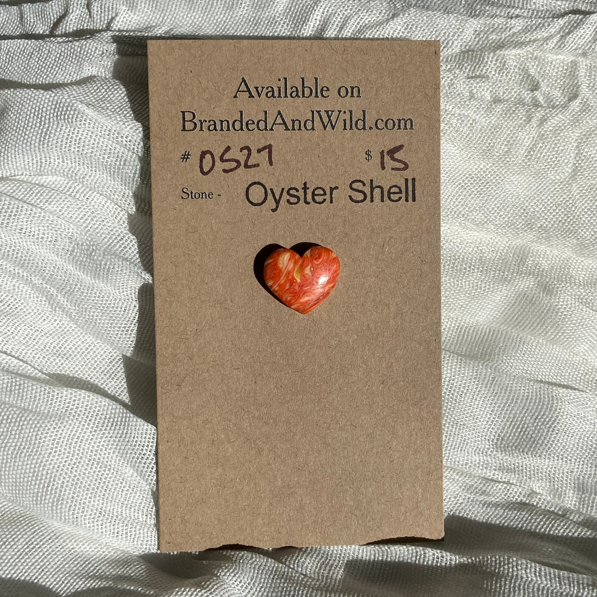 Oystershell Cabochon - OS27 171B0513-C083-4F5A-820D-CD1291152B23 Brandedandwild.com