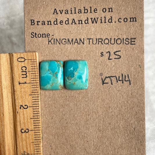 Kingman Turquoise Cabochon - KT144 171D1309-93EB-4856-8951-1B3FDE65A900 Brandedandwild.com