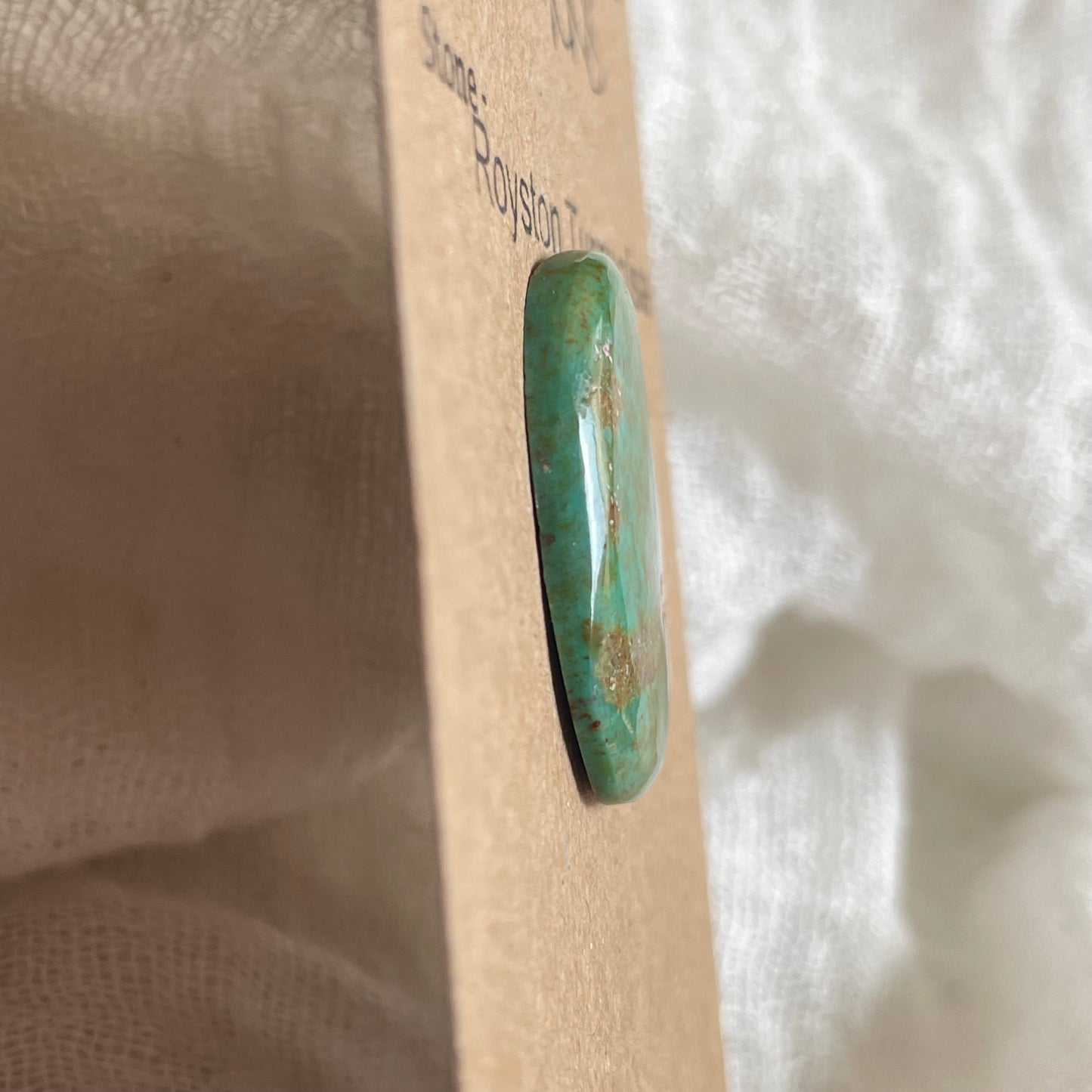 Royston Ribbon Turquoise Cabochon RR8 1727B2DE-678B-4FC2-B9CC-9D757ED0D9FB Brandedandwild.com