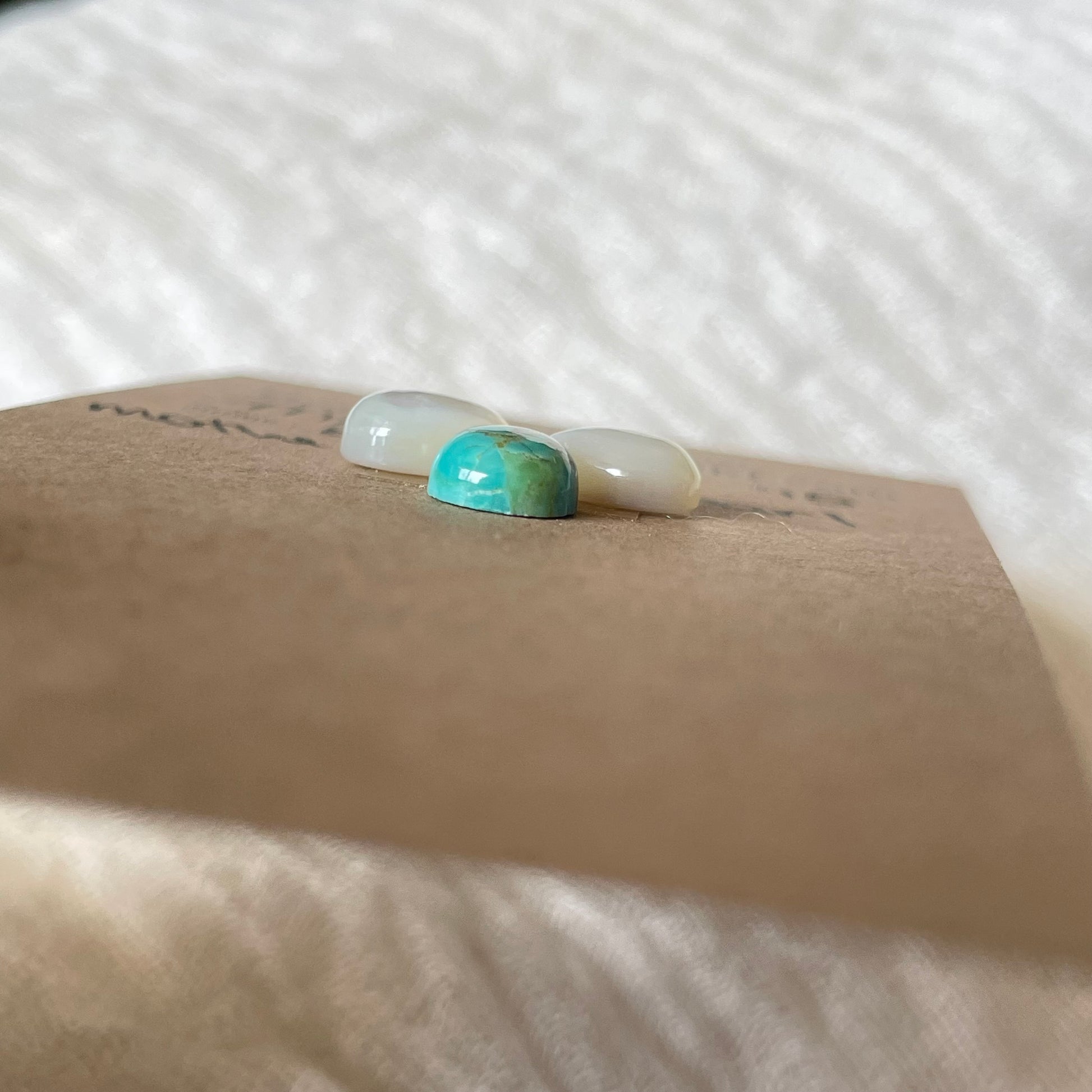 Kingman / Mother of Pearl Cabochon - Mix135 174A50BF-C982-4BC7-A253-D86C6C2A88F0 Brandedandwild.com