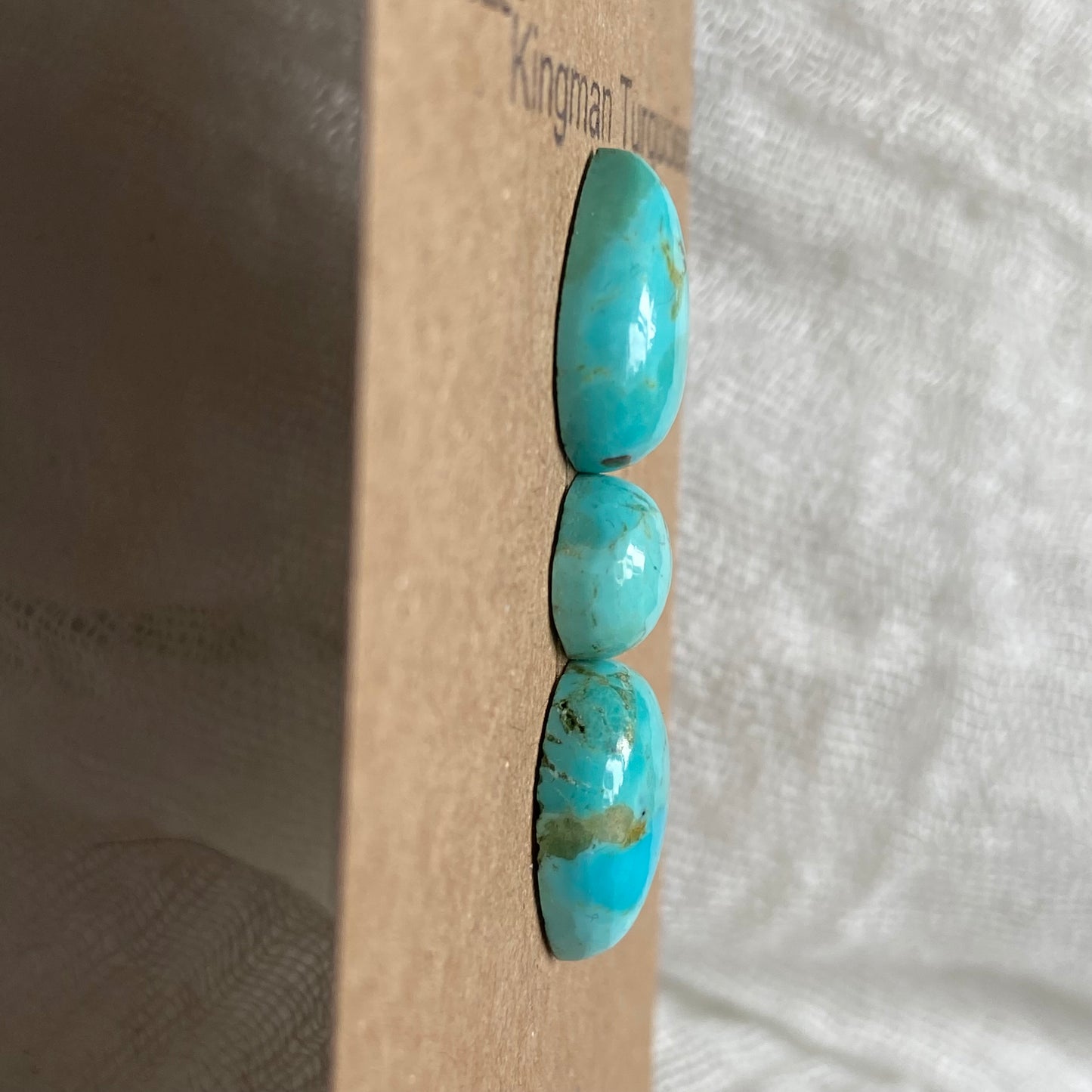 Kingman Turquoise Cabochon - KT41 1763B52D-EE3B-4C81-A2D3-9B9FCF4F6148 Brandedandwild.com