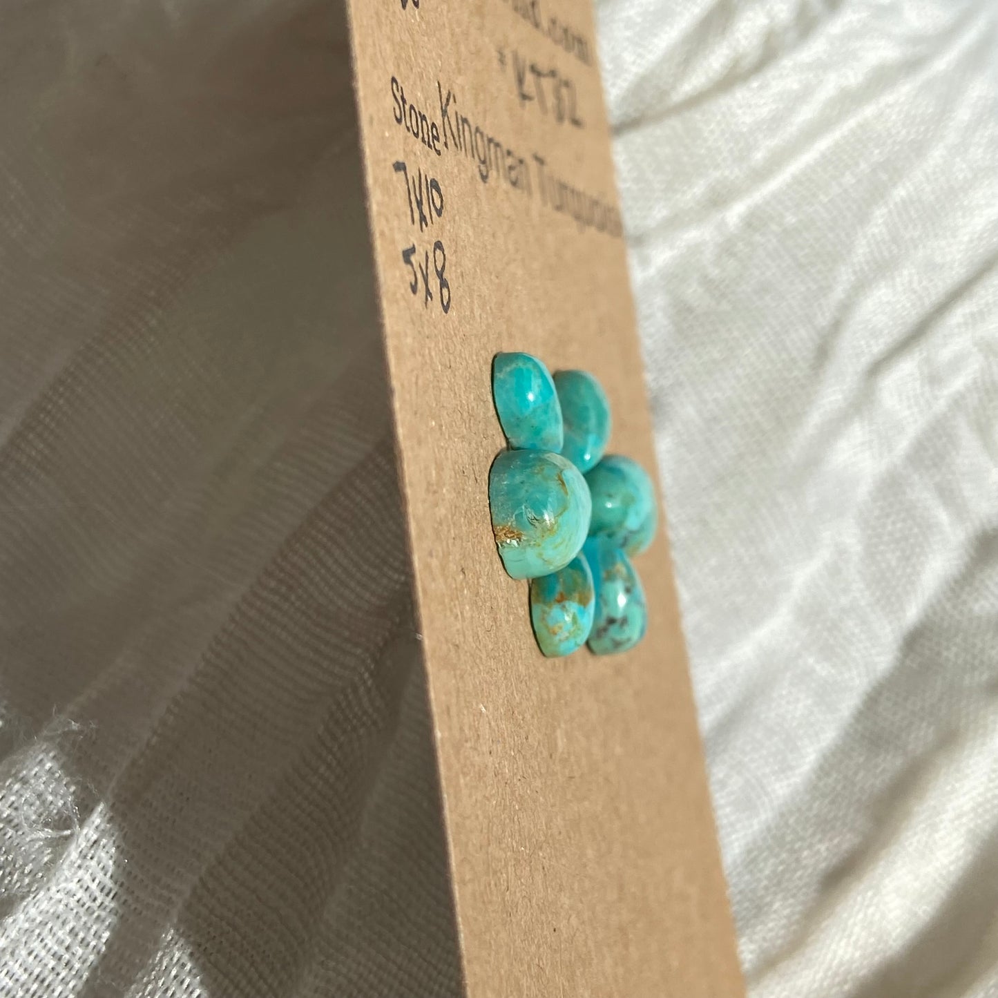 Kingman Turquoise Cabochon - KT32 17646468-2679-4BF8-AA1A-AE6C931C301D Brandedandwild.com