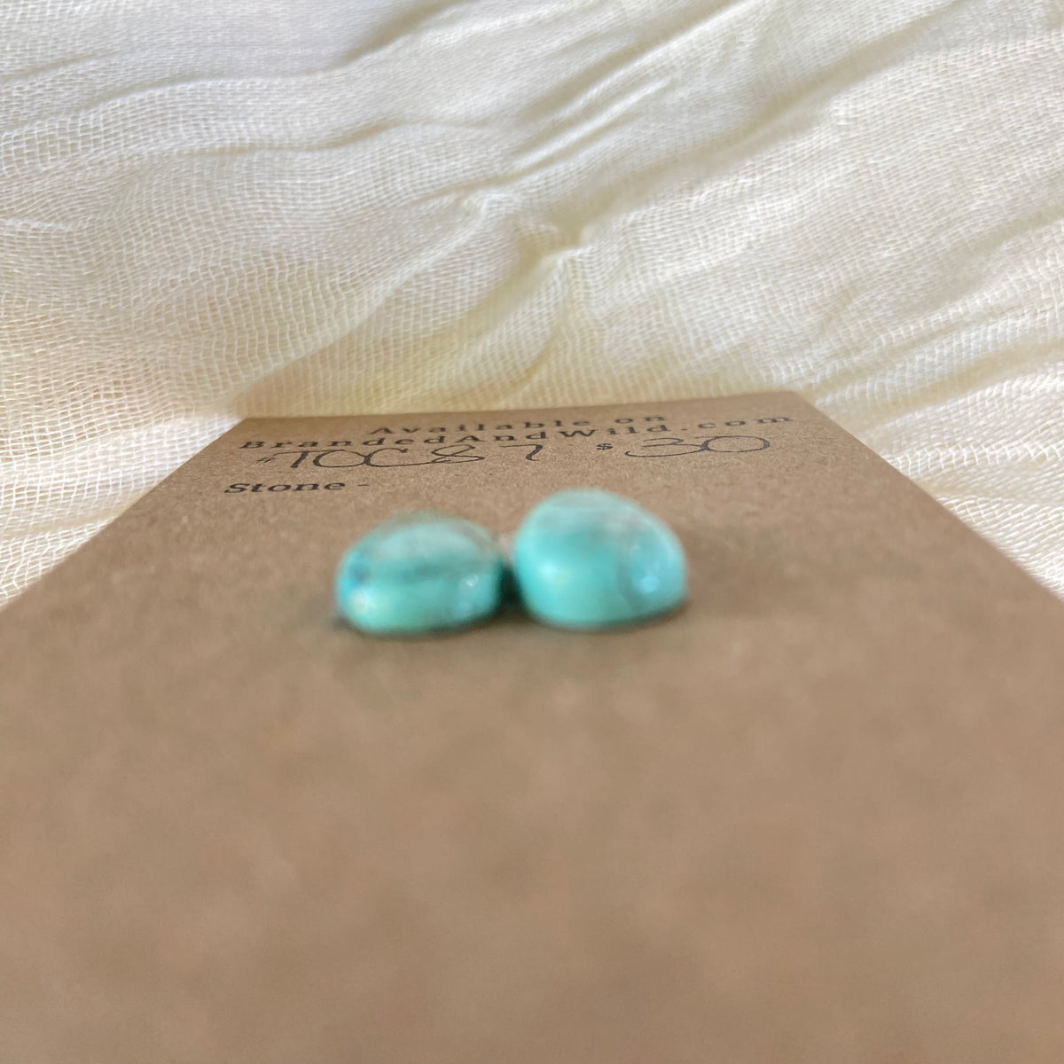 Turquoise, Oyster Shell, Copper Cabochon - TOC87 1770C815-124E-4947-B063-92312A101A7B Brandedandwild.com