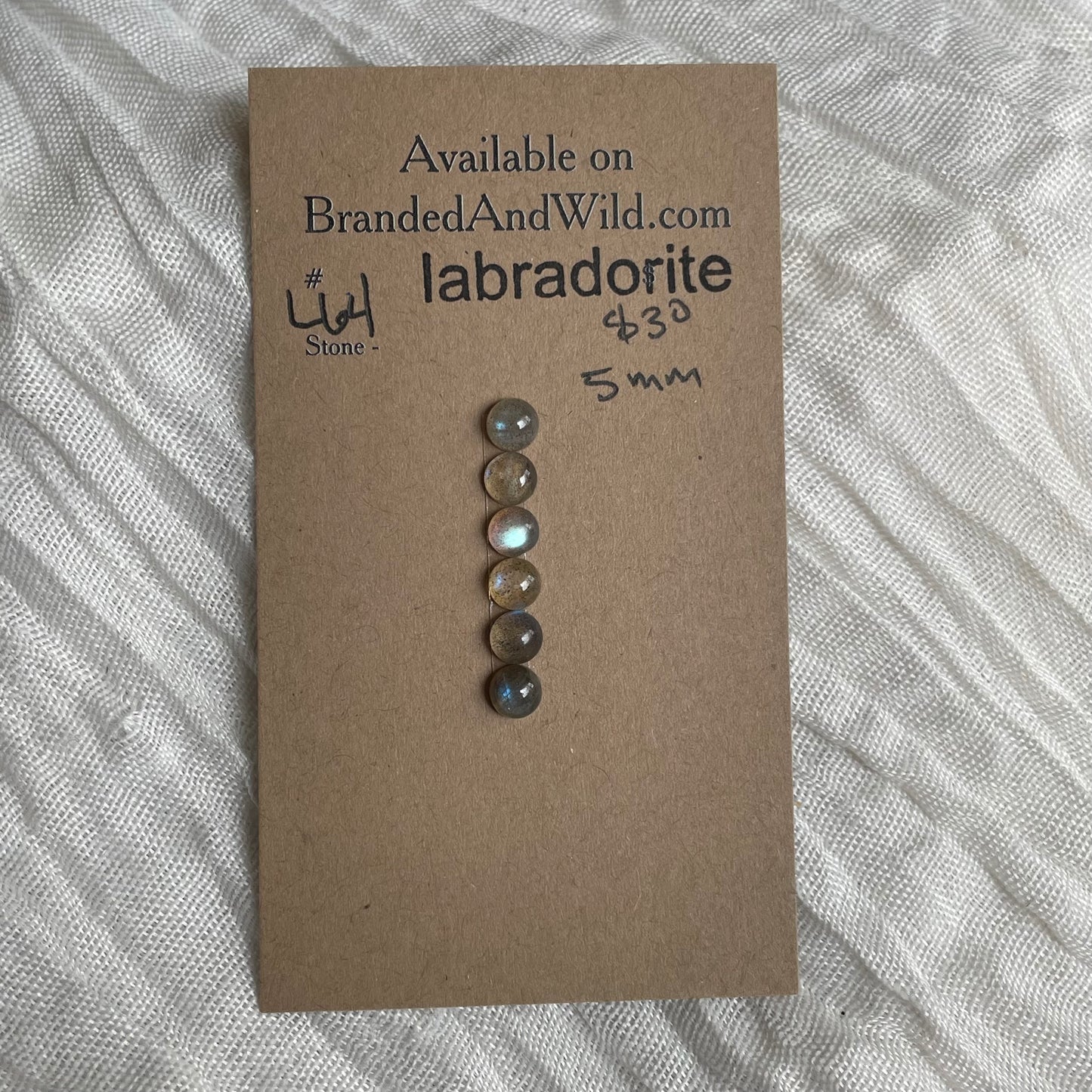 Labradorite Cabochon - L64 177DA83F-8727-4AD9-AB73-310FC228F71F Brandedandwild.com