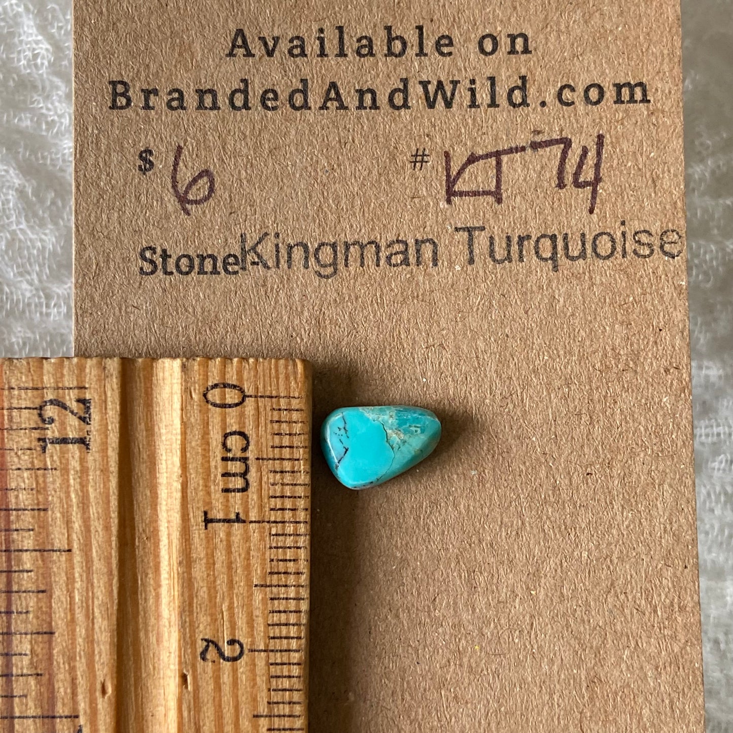 Kingman Turquoise Cabochon - KT74