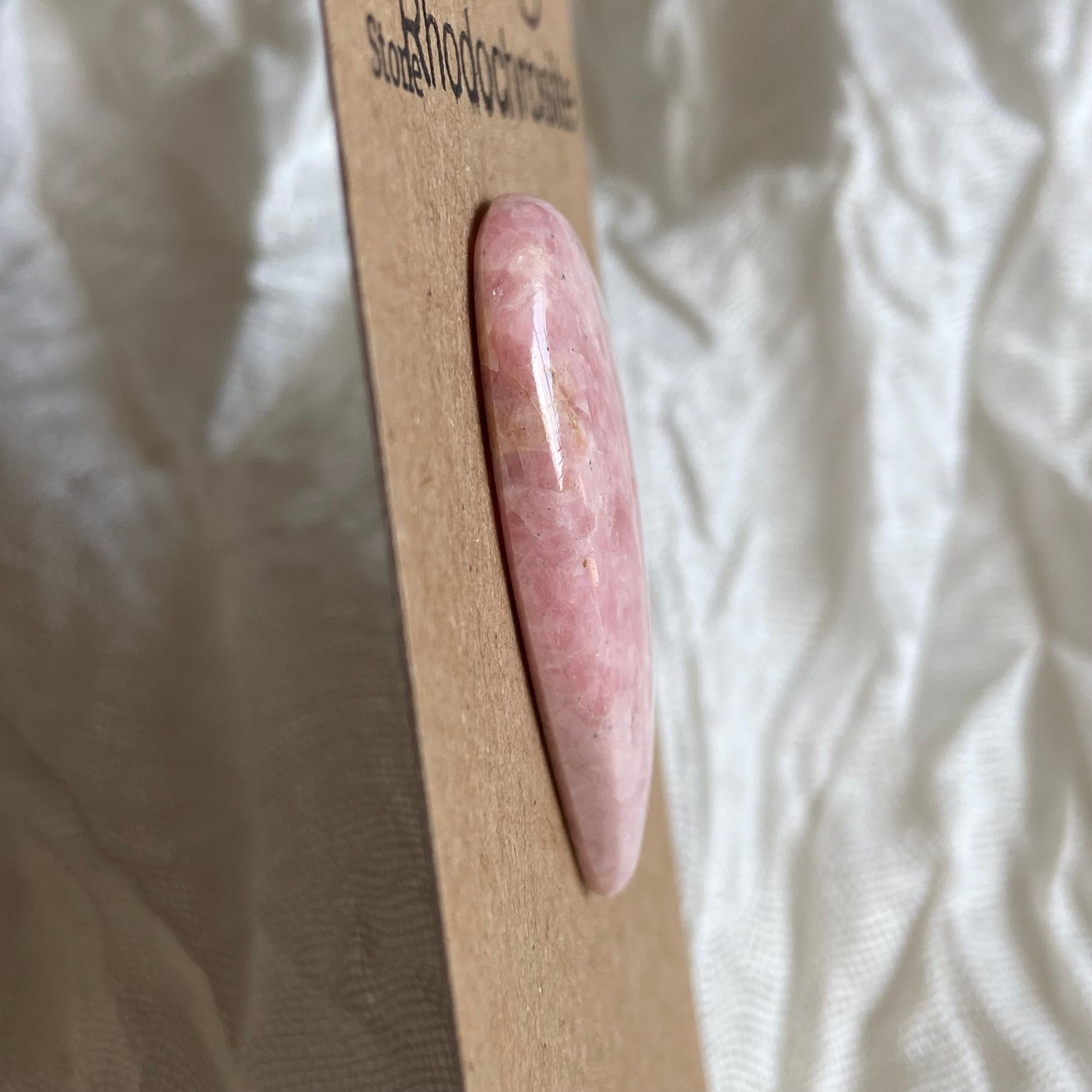 Rhodochrosite Cabochon - R23 179C8BD6-FD41-49DB-B8B9-4FD4FCCFA158 Brandedandwild.com