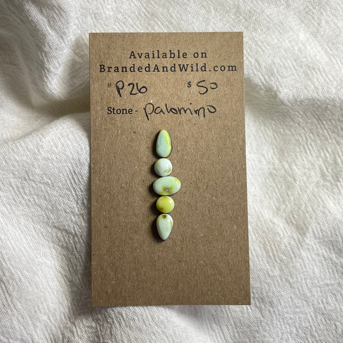 Palomino Cabochon - P26 17A220FF-620D-4CC2-B912-CB1B2EB51CAC Brandedandwild.com