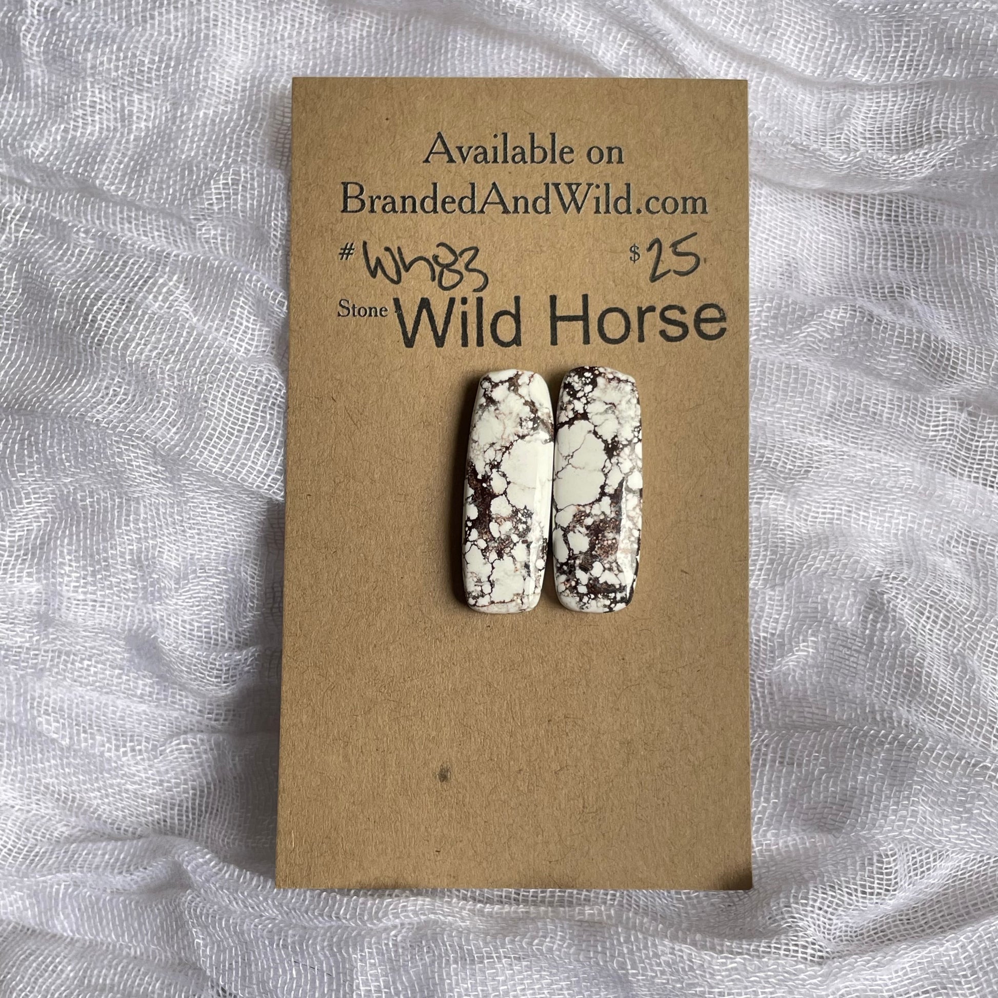 Wild Horse Cabochon - WH83 17D01D8F-631A-42C0-ACAA-3347E0AE6922 Brandedandwild.com