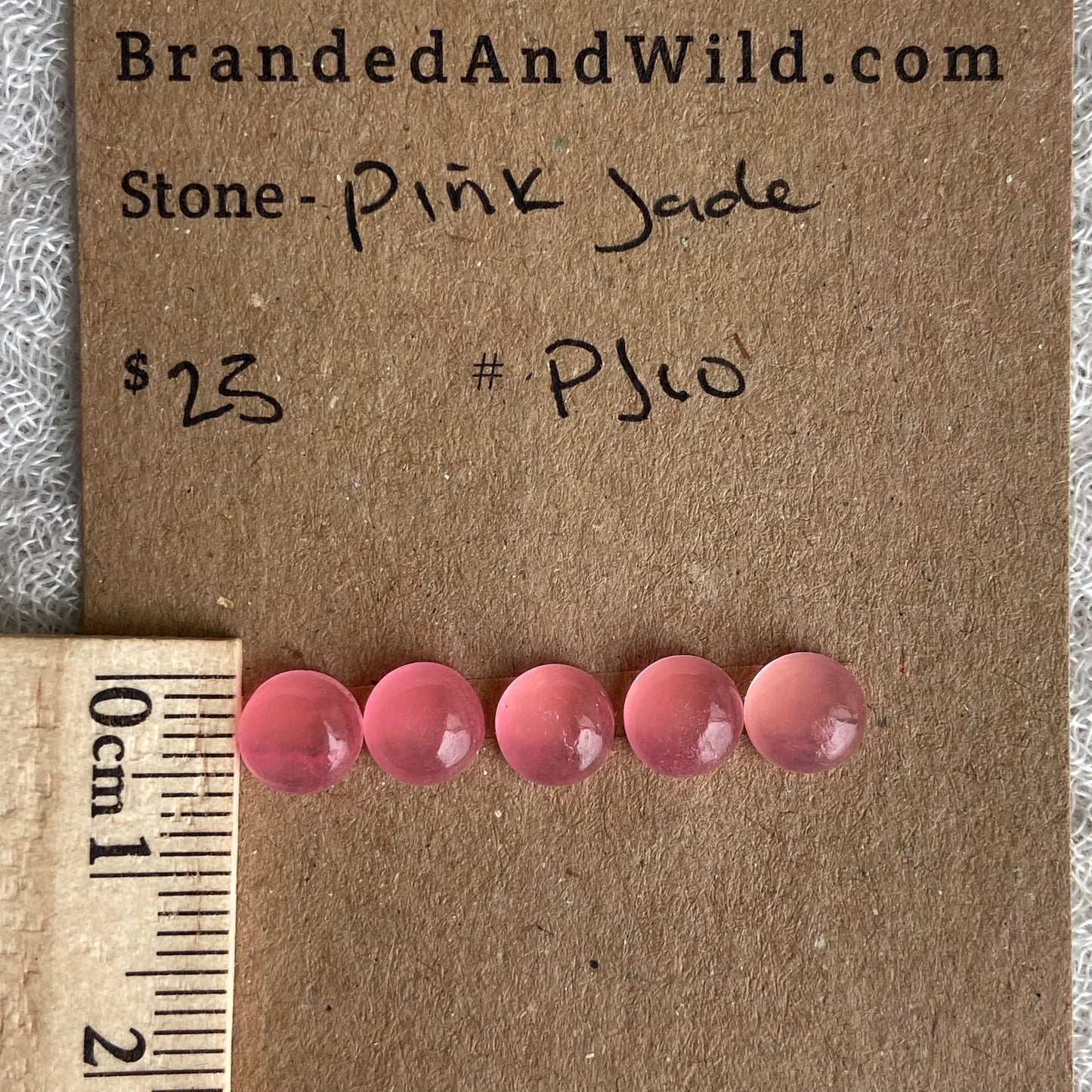 Pink Jade - Cabochon - PJ10