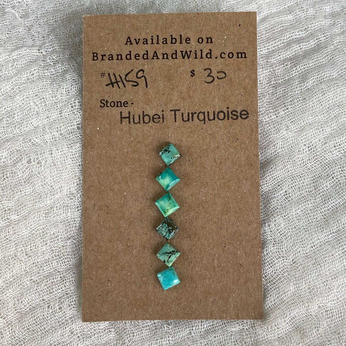 Hubei Turquoise Cabochon - H159