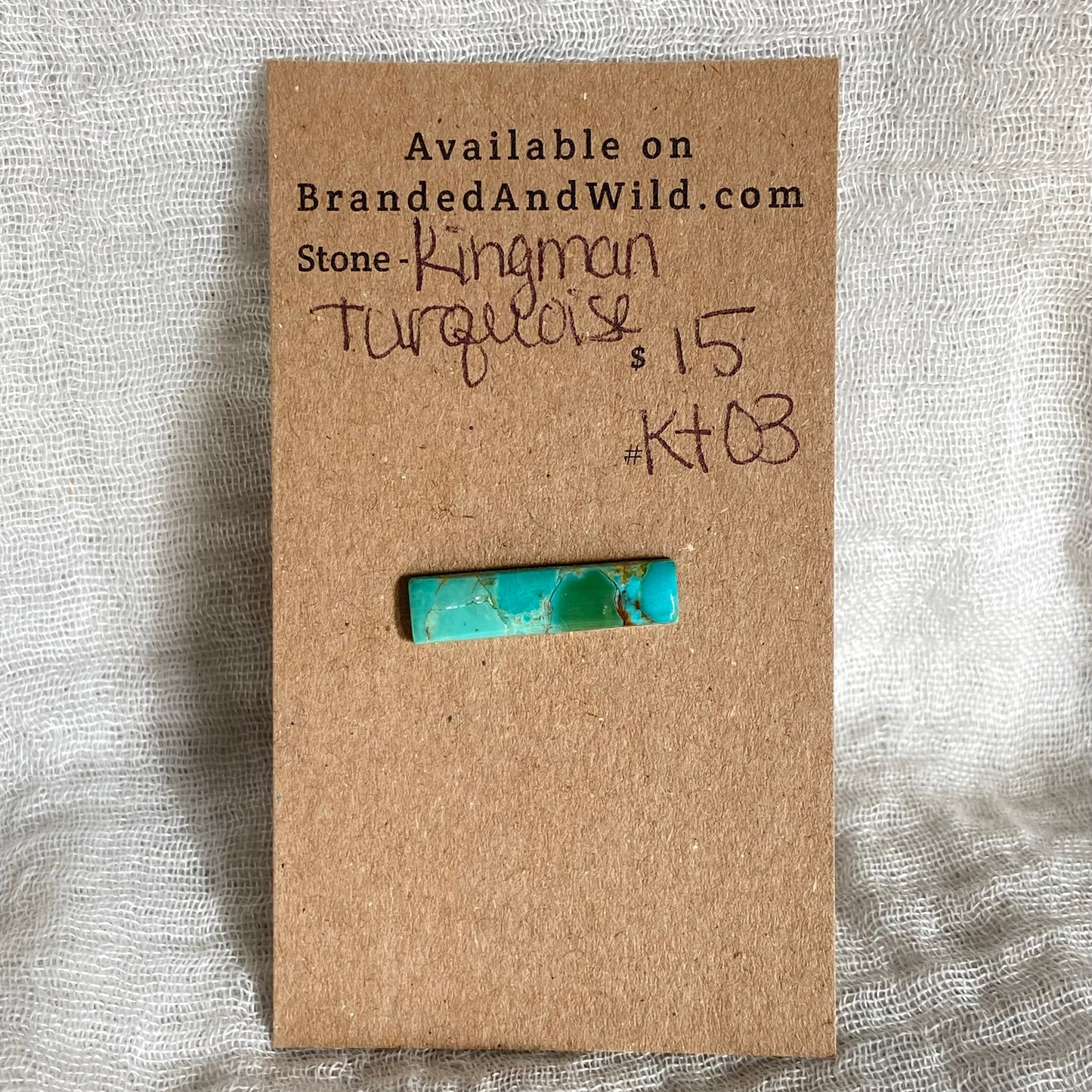 Kingman Turquoise Cabochon - KT03