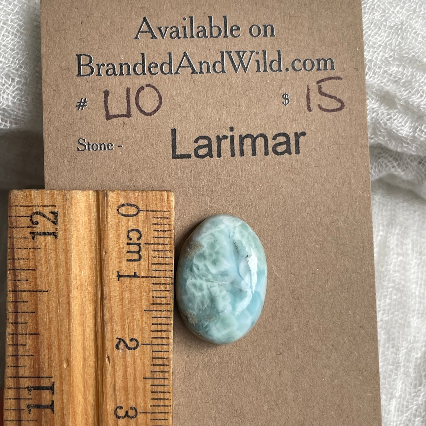 Larimar Cabochon - L10