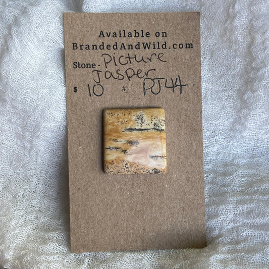 Picture Jasper Cabochon - PJ44
