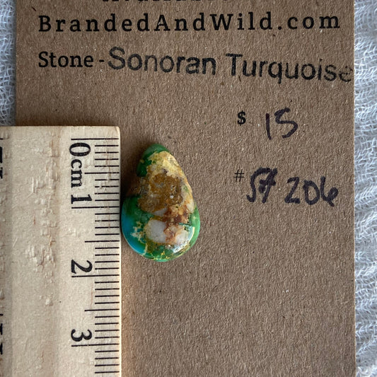 Sonoran Turquoise Cabochon - ST206
