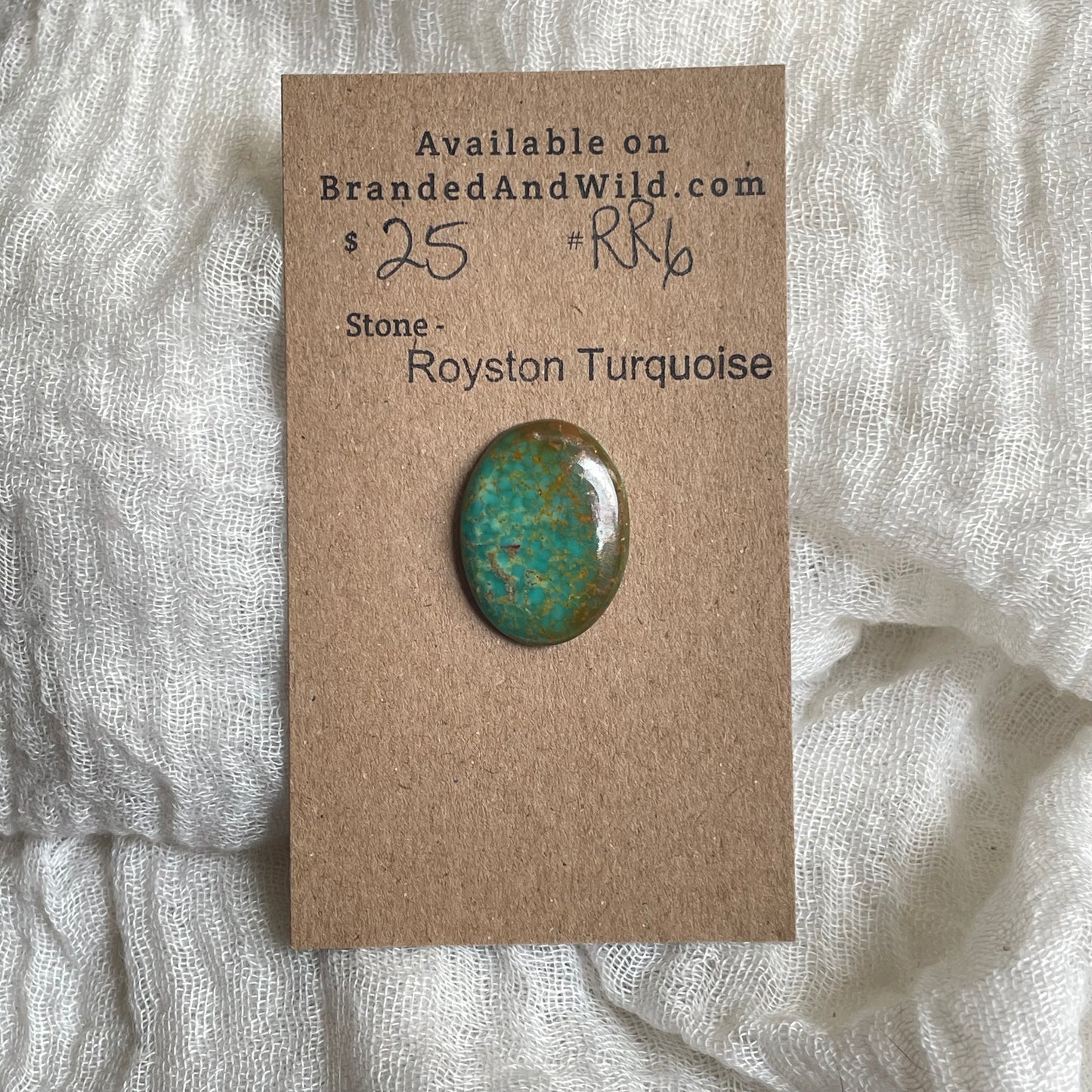 Royston Ribbon Turquoise Cabochon RR6 18448359-577B-49CC-BACF-053A099478AA Brandedandwild.com