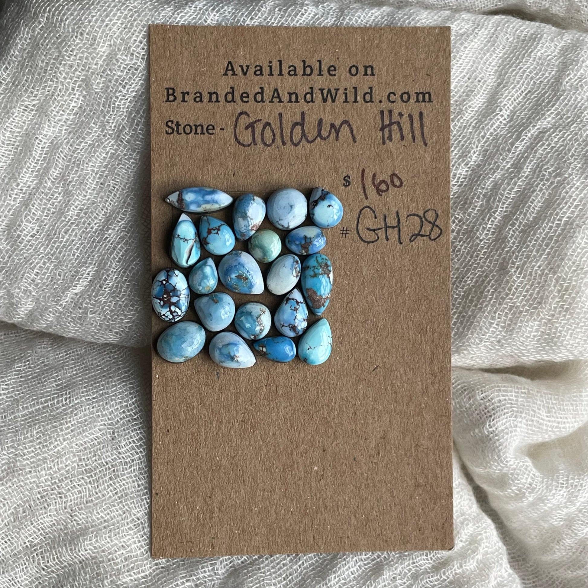 Golden Hill Cabochon - GH28 185FA8C4-3274-4AC2-9E54-14747DF971D5 Brandedandwild.com